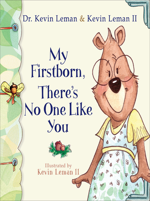Title details for My Firstborn, There's No One Like You by Dr. Kevin Leman - Wait list